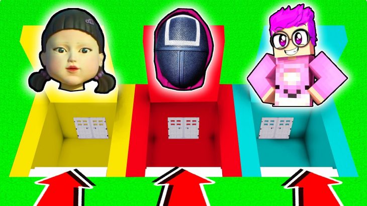 DON’T CHOOSE THE WRONG SQUID GAME BASE In MINECRAFT (LANKYBOX vs. SQUID GAME!)