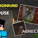 I BUILD UNDERGROUND HOUSE IN MINECRAFT USING MODERN STYLE AND OLD AGE DESIGN #1