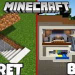 I MADE A SECRET UNDERGROUND HOUSE IN MINECRAFT