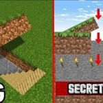 I MADE A SECRET UNDERGROUND HOUSE IN MINECRAFT