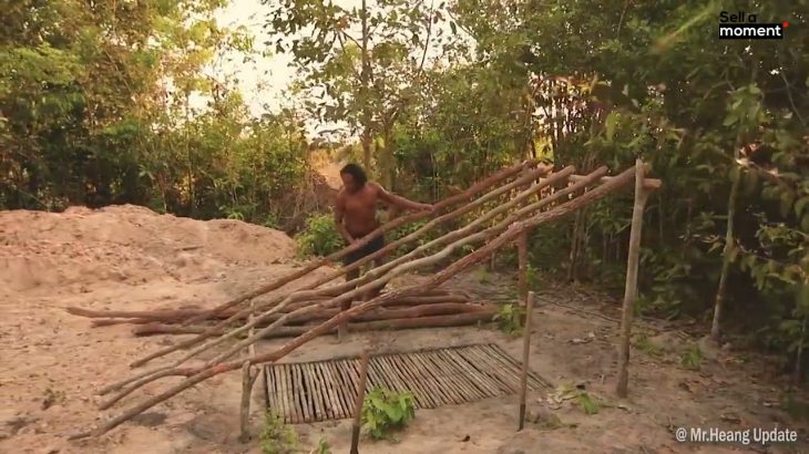 Man Survives in Jungle By Building Secret Underground House