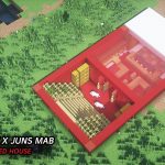 Minecraft :: How to Build a Underground House ｜Minecraft Red Bed House Tutorial #205
