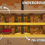 Minecraft : How to Build an Underground House | Ultimate Underground House
