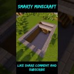 Minecraft Underground house make hack || beautyfull hiden house || #minecraft  #shorts #ankitsmarty