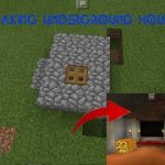 Minecraft underground house
