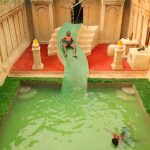 My 115 Days Build The Most Elegant Underground Water Slide Park House