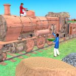 New Funny Comedy Video 2021 गरीब का मिट्टी ट्रेन मरम्मत Garib Ka Clay Train Restoration Hindi Kahani