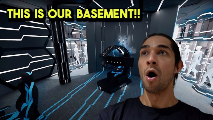 Reacting to our NEW GAMING ROOM (House Tour Part 2) | Designed by Oliver Austria