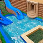 Spend 278 Days To Build A Dream Underground Water Slide Park Temple House
