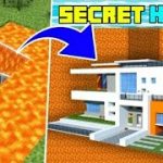 UNDERGROUND HOUSE IN LOKI CRAFT OP GAME. ?? PLAY ANS HIDE