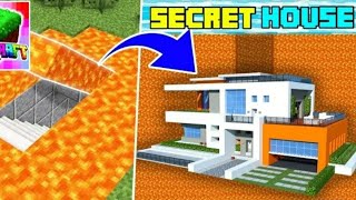 UNDERGROUND HOUSE IN LOKI CRAFT OP GAME. ?? PLAY ANS HIDE