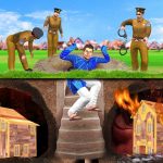 भूमिगत लकड़ी का घर Underground Wooden House Comedy Hindi Kahaniya Must Watch Funny Comedy Video
