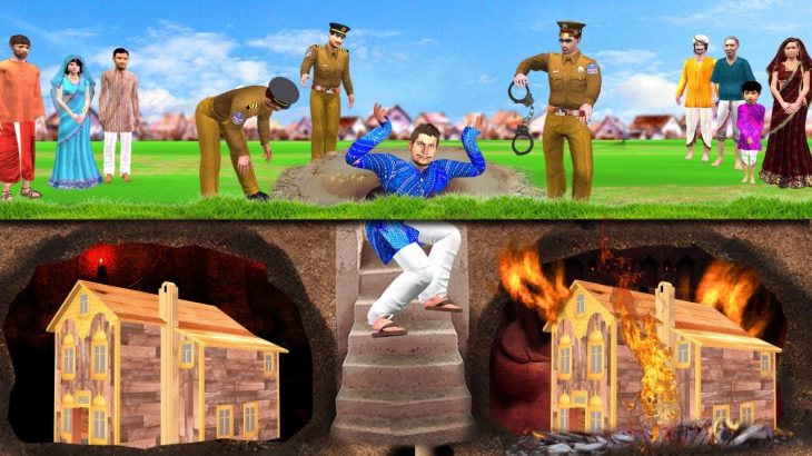 भूमिगत लकड़ी का घर Underground Wooden House Comedy Hindi Kahaniya Must Watch Funny Comedy Video