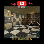 Underground house minecraft #shorts,