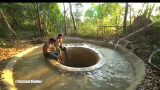 copy editor video . swimming pool water ? slide to temple underground swimming pool#survival builder