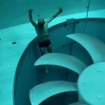 he couldn’t escape the deepest pool in the world…
