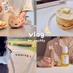 vlog) OLの(ほぼ)1週間, 楽しく自分磨き?‍♀️自炊, 体型維持について, スキンケア?, 低カロリーホットケーキ?, qoo10購入品