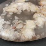 桜瑪瑙 原石 磨き 117g / Cherry Blossom Agate