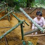 300 Days Alone… Build The Most Secret Underground House Shelter – SURVIVAL EARTH LODGE HOUSE Ep2