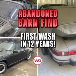 ABANDONED BARN FIND First Wash In 12 Years Porsche 911 Targa! Satisfying Car Detailing Restoration