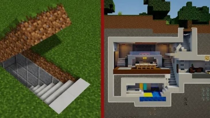 How to built a underground house || Still you are noob or Pro not a problem ||