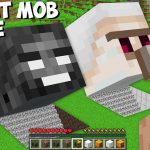 I found SECRET GOLEM HOUSE VS WITHER HOUSE UNDERGROUND in Minecraft ! NEW MOB HOUSE !