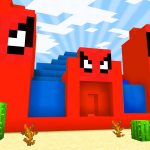 Minecraft, But There Are Superhero Structures…