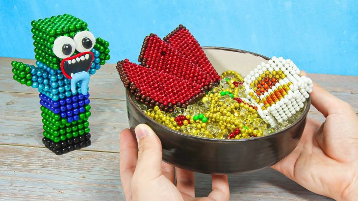 Monster School: Making the Best Ramen in Magnet Cooking – Satisfying Video