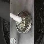 Old Coins Restoration 古銭磨き ピカールで鏡面仕上げ #short