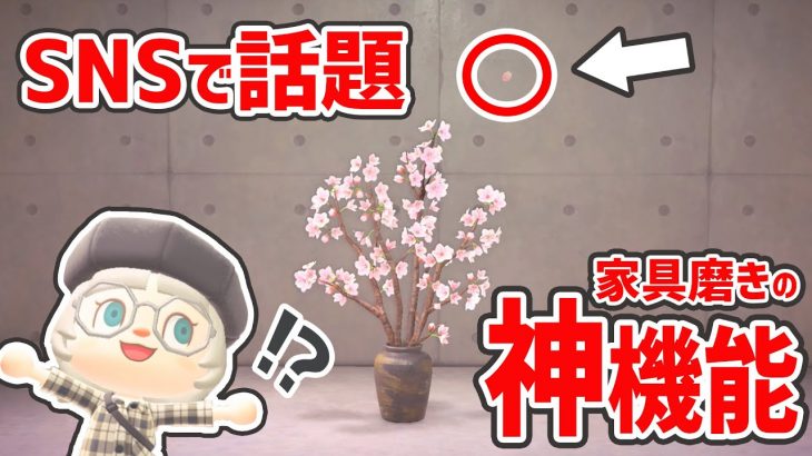 【あつ森アプデ】SNSで話題『家具磨き』の機能が神すぎる！【ハッピーホームパラダイス/アップデート/マイデザイン】