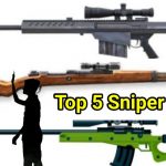 Top 5 Famous Sniper Player In Free Fire #shorts