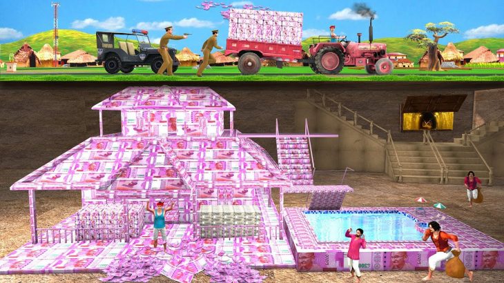 भूमिगत गुप्त मनी हाउस Underground Secret Money House Hindi Kahaniya हिंदी कहनिया New Comedy Video