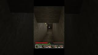 Underground house in Minecraft. #minecraft. #shorts
