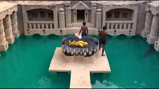 underground temple and swimming pool sambalpuri song adding video#odisha #india #world #sambalpuri