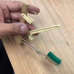 ピアノ解体　掃除と磨き
