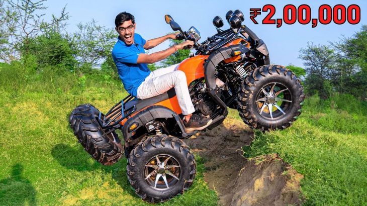 हमने खरीदा 2 लाख रूपये का खिलौना | We Buy ₹2,00,000 Real ATV Bike | 300 CC Engine