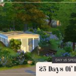 25 Days Of Buildmas | Day 16 | Underground House Speed Build (No CC) | Stop Motion #sims4build #sims