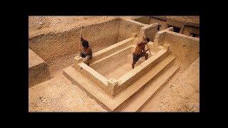 Build Greatness Underground Temple Swimming Pool Construction Bushmen Designed #Part2