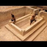 Build Greatness Underground Temple Swimming Pool Construction Bushmen Designed #Part2