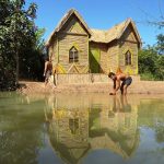 Build The Most Beautiful Bamboo House Villa Near Water By Ancient Skills