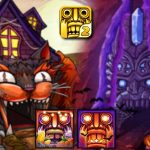 HAUNTED HARVEST VS SPOOKY RIDGE | Temple Run 2 Vs Temple Run 2 | Halloween Maps Gameplay | Endless