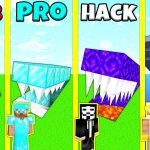 Minecraft Battle: NOOB vs PRO vs HACKER vs GOD: UNDERGROUND BASE HOUSE BUILD CHALLENGE / Animation