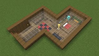 Minecraft – How to build a Large Underground House