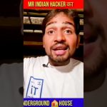 Mr Indian Hacker का Underground House | #shorts #undergroundhouse