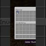 NOOB Trapped Me In Bedrock Cage #shorts