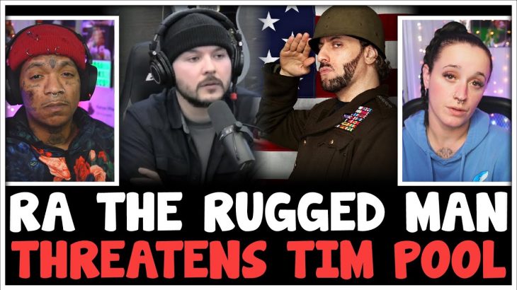 R.A. THE RUGGED MAN makes a FOOL OF HIMSELF and GETS TOUGH with Tim Pool! | The Flawdcast