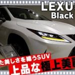 レクサスRX450h特別仕様車Black Tourerブラック基調のカラーコーディネートで極上の美しさ！  Lexus RX450h Black Tourer