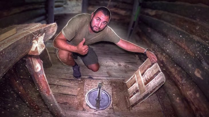 Secret in the dugout, Underground house, Shelter building, no talking