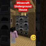 Underground House in Minecraft Tutorial #minecraft #meme #interesting #satisfying