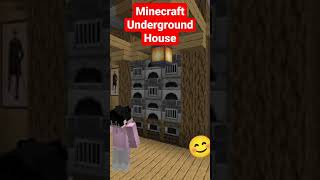 Underground House in Minecraft Tutorial #minecraft #meme #interesting #satisfying